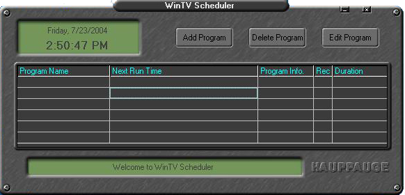 WinTV Scheduler